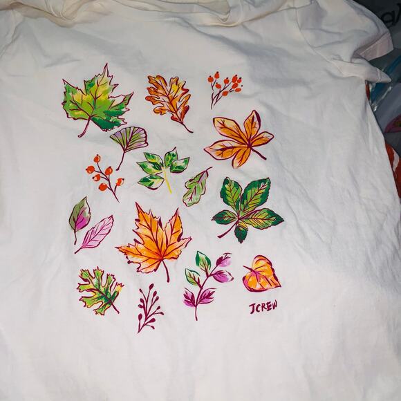 J. Crew Fall Foliage Graphic Tee - Picture 5 of 7